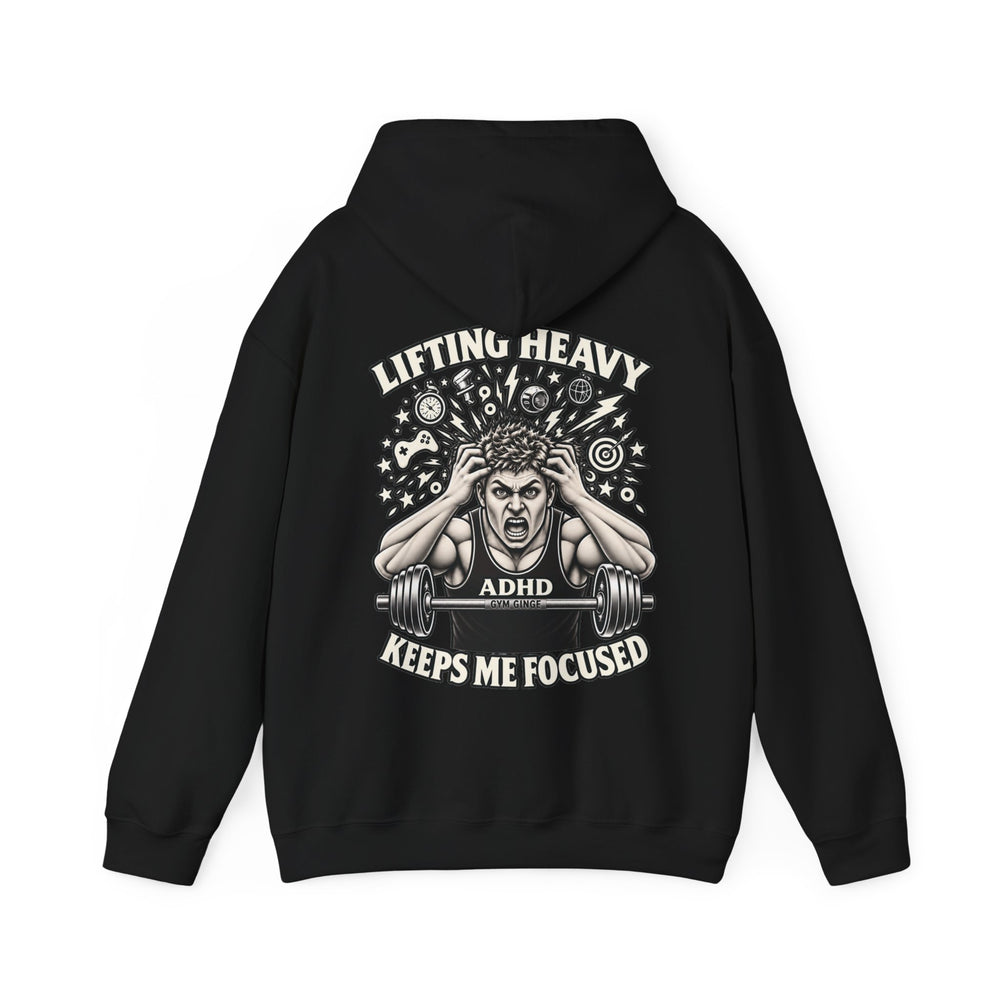 Gym Ginge product media | GG|Black|Strength Dept. Front|V1