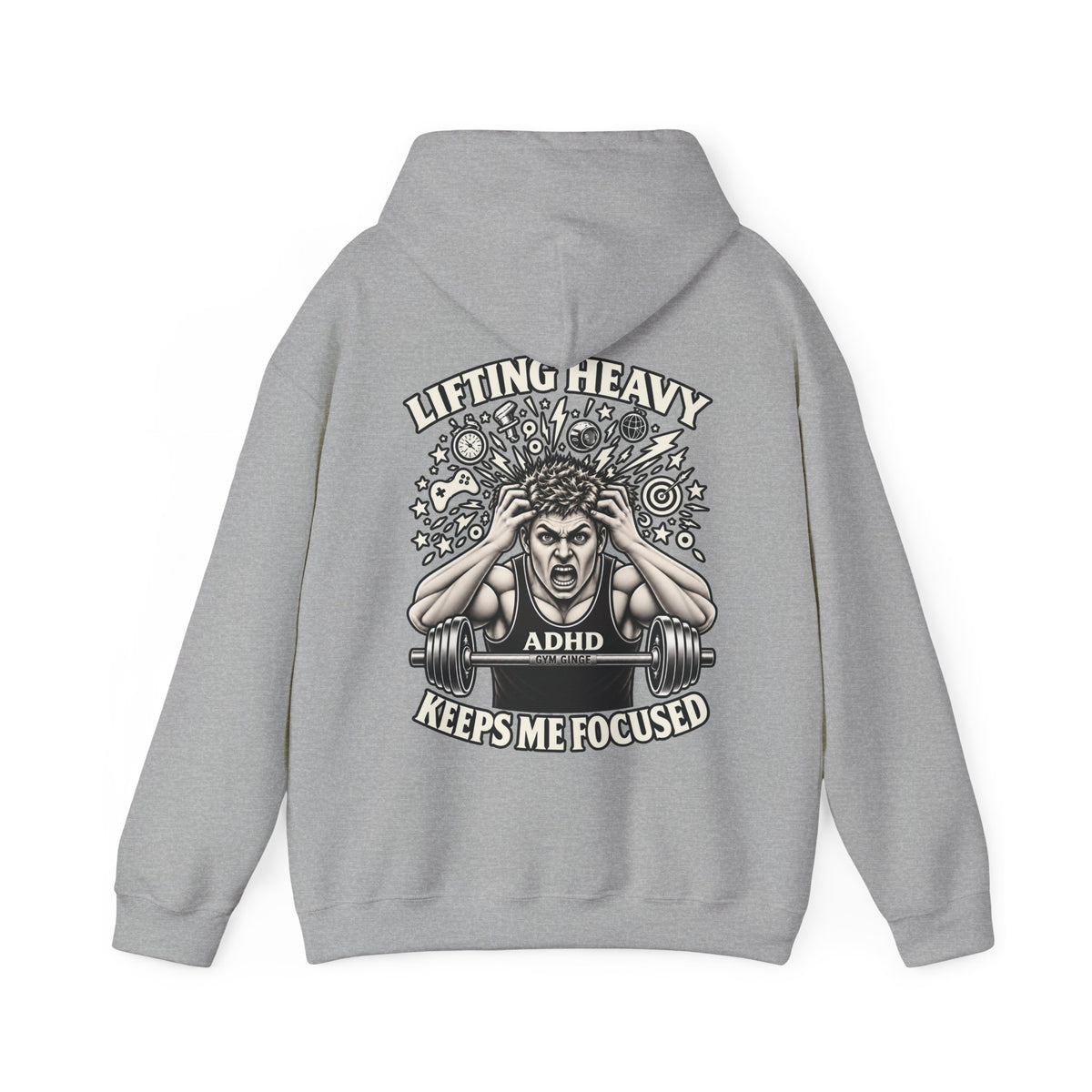 Sport Grey product view | GG|Sport Grey|Strength Dept. Front|V2