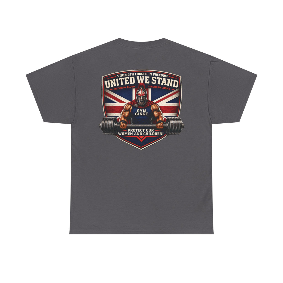 Gym Ginge product media | GG|Charcoal|Spartan Rear Only|V1