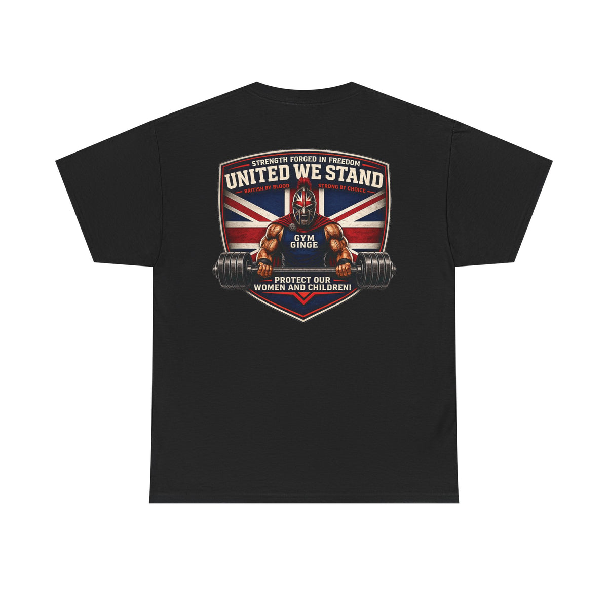 Gym Ginge product media | GG|Black|Spartan Rear Only|V1