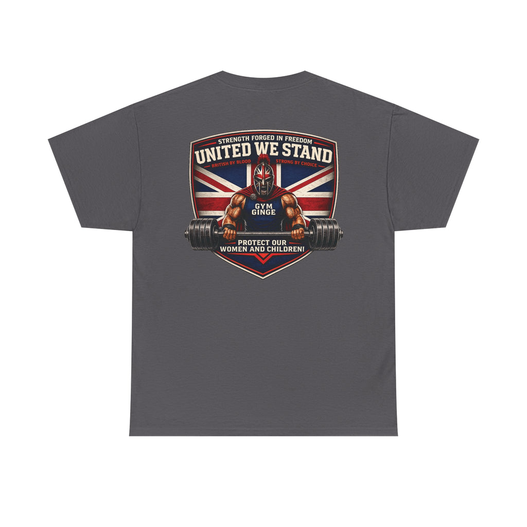Gym Ginge product media | GG|Charcoal|Spartan Rear - Strength Dept. Front|V1