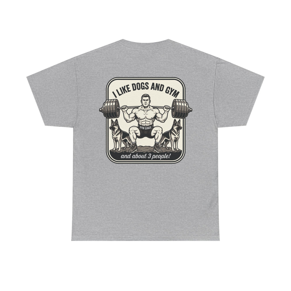 Gym Ginge product media | GG|Sport Grey|Mens Gym Dogs Rear - Strength Dept. Front|V1