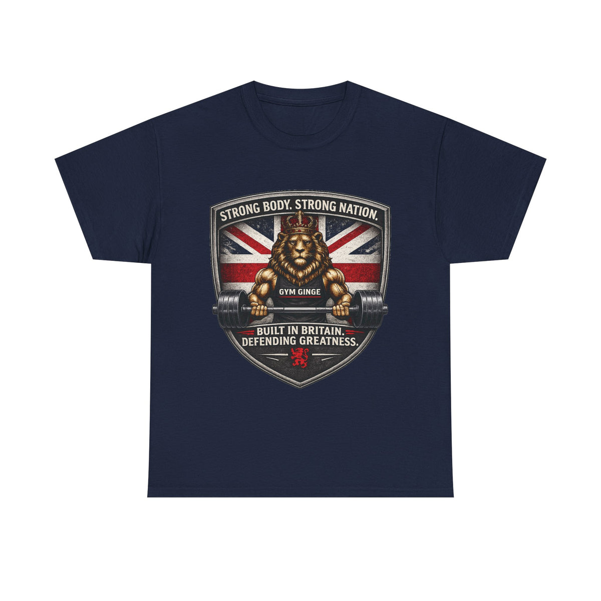 Gym Ginge product media | GG|Navy|Front Only|V1
