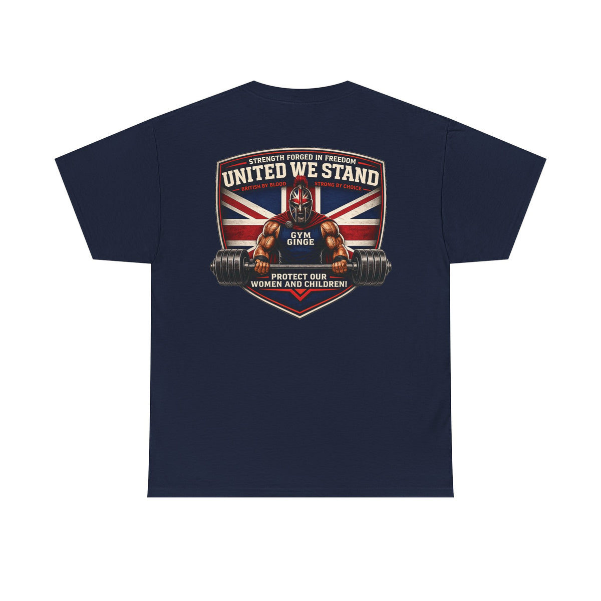 Gym Ginge product media | GG|Navy|Spartan Rear Only|V1