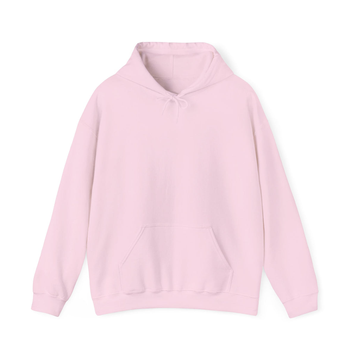 Light Pink product view | GG|Light Pink|Ladies Gym Dogs Plain Front Hoodie|V2
