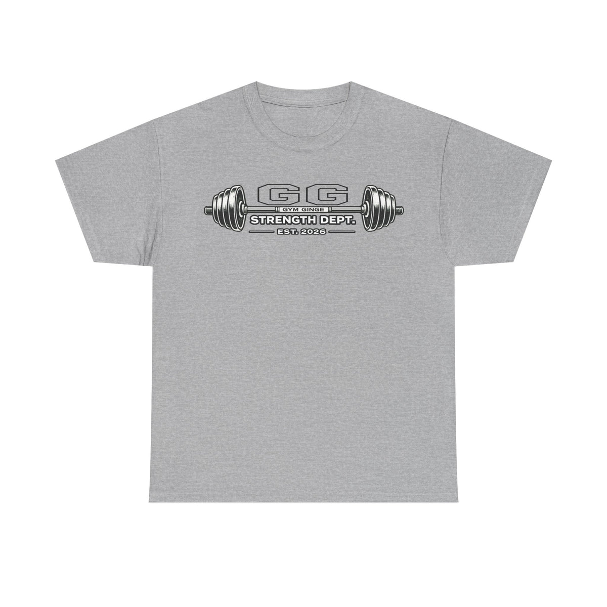 Gym Ginge product media | GG|Sport Grey|Rear - Strength Dept. Front|V1