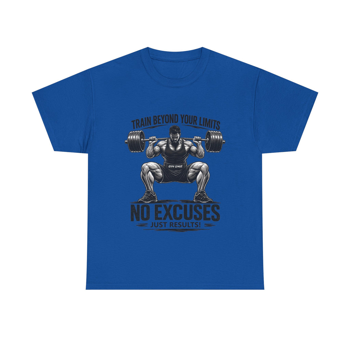 Gym Ginge product media | GG|Royal|Beyond Limits Front Only|V1