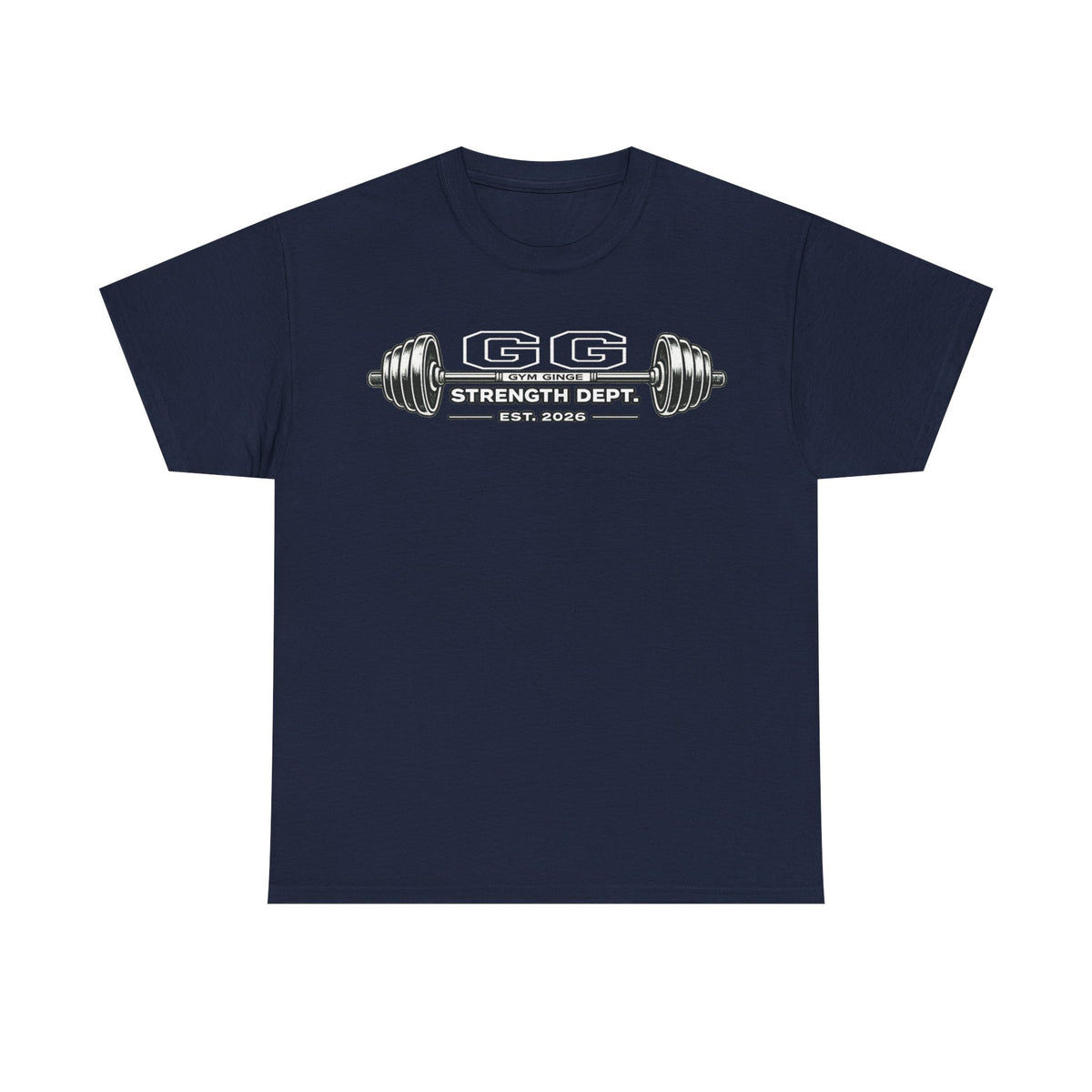 Gym Ginge product media | GG|Navy|ADHD Rear - Strength Dept. Front|V1