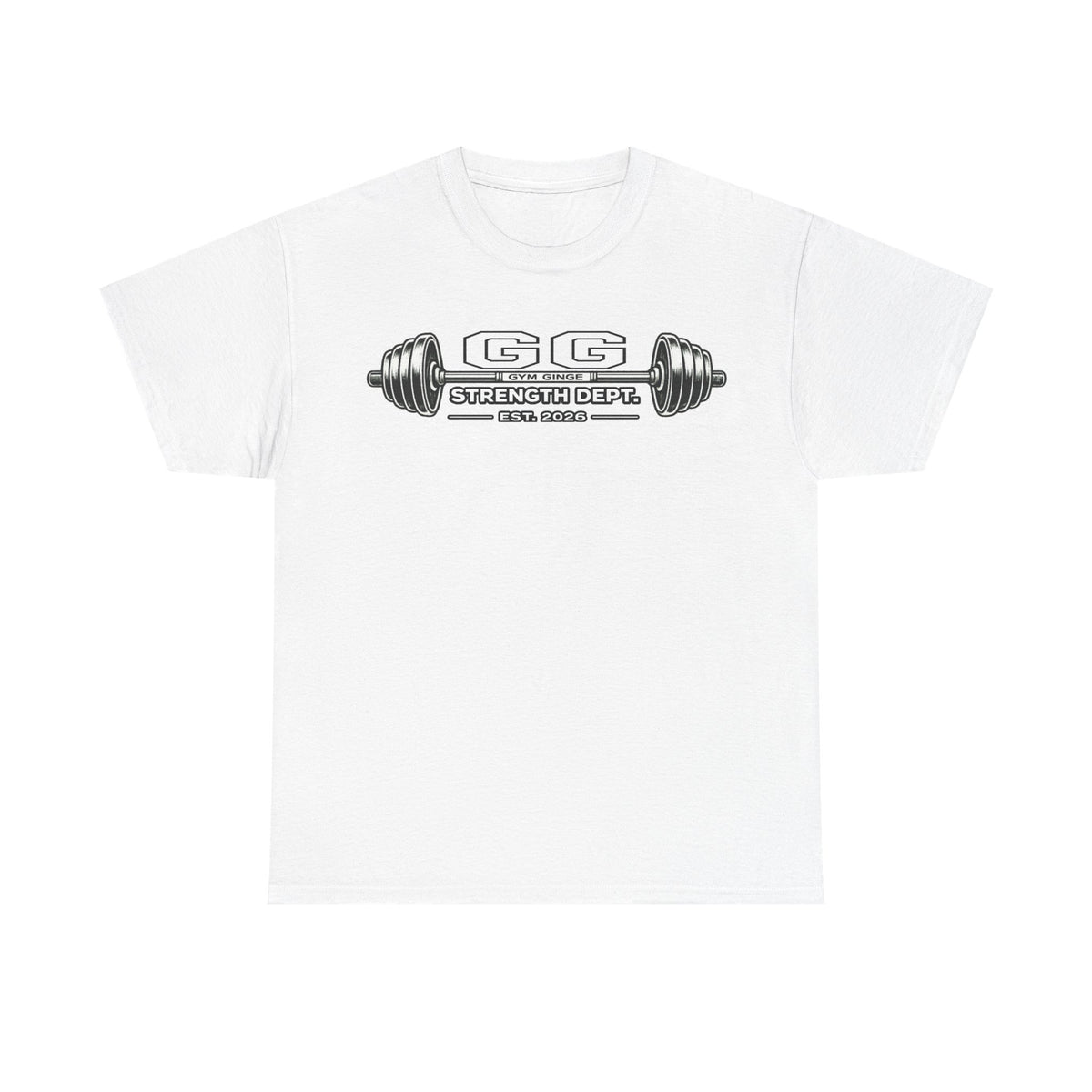 White product view | GG|White|Rear - Strength Dept. Front|V2