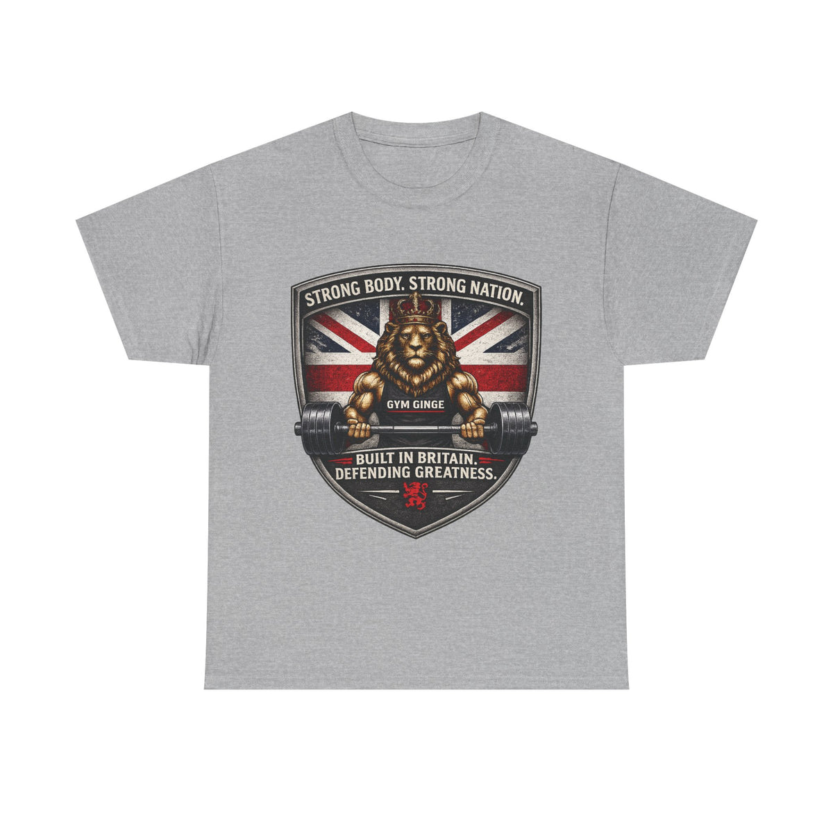 Gym Ginge product media | GG|Sport Grey|Front Only|V1