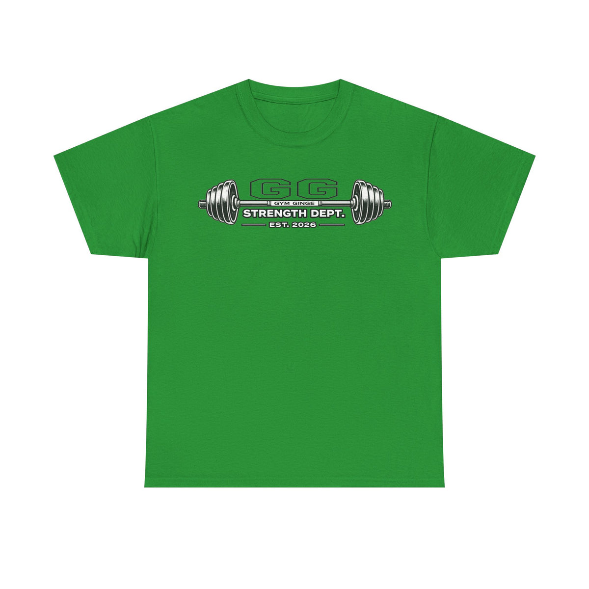Gym Ginge product media | GG|Irish Green|Beyond Limits Rear - Strength Dept. Front|V1