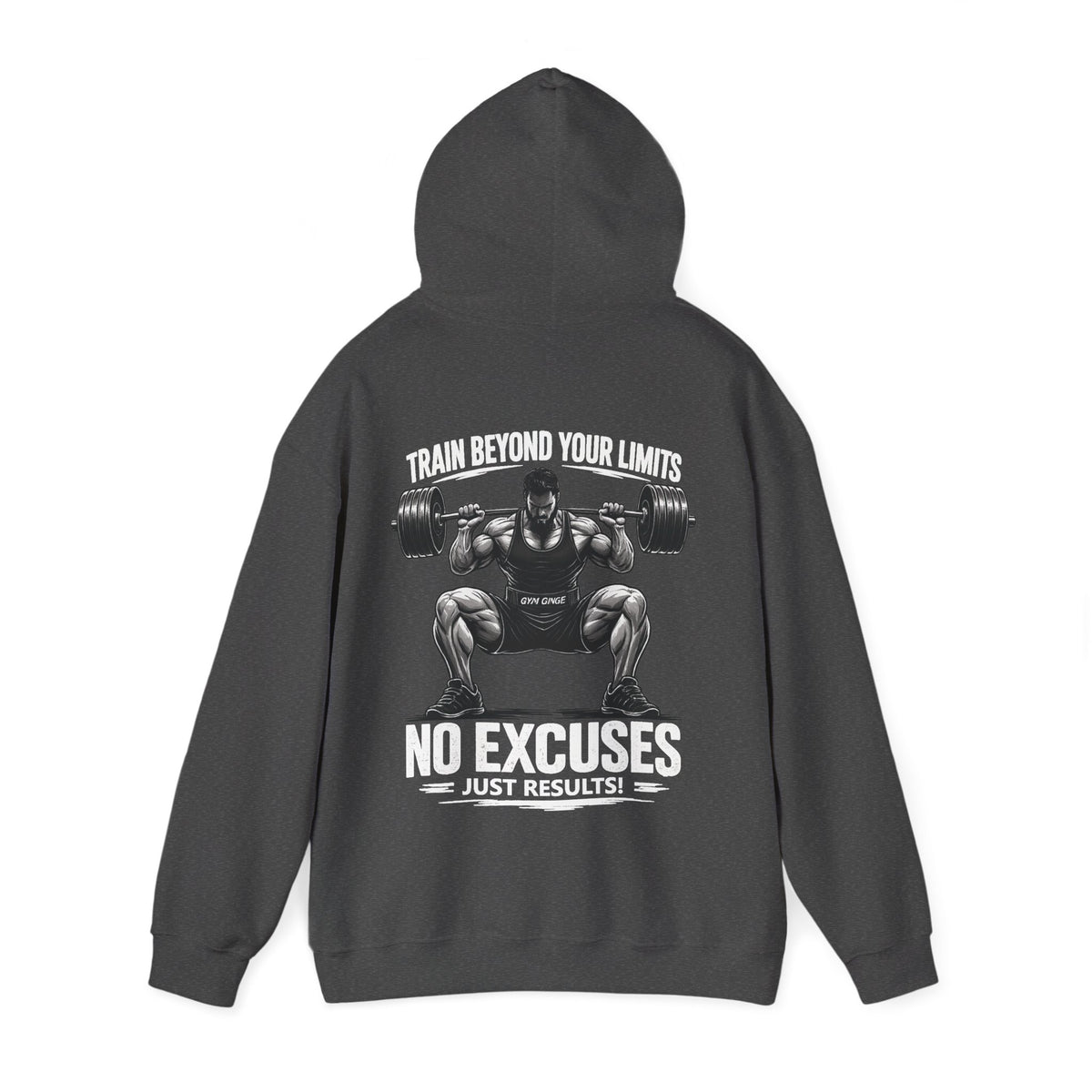Dark Heather product view | GG|Dark Heather|Strength Dept. Front|V2