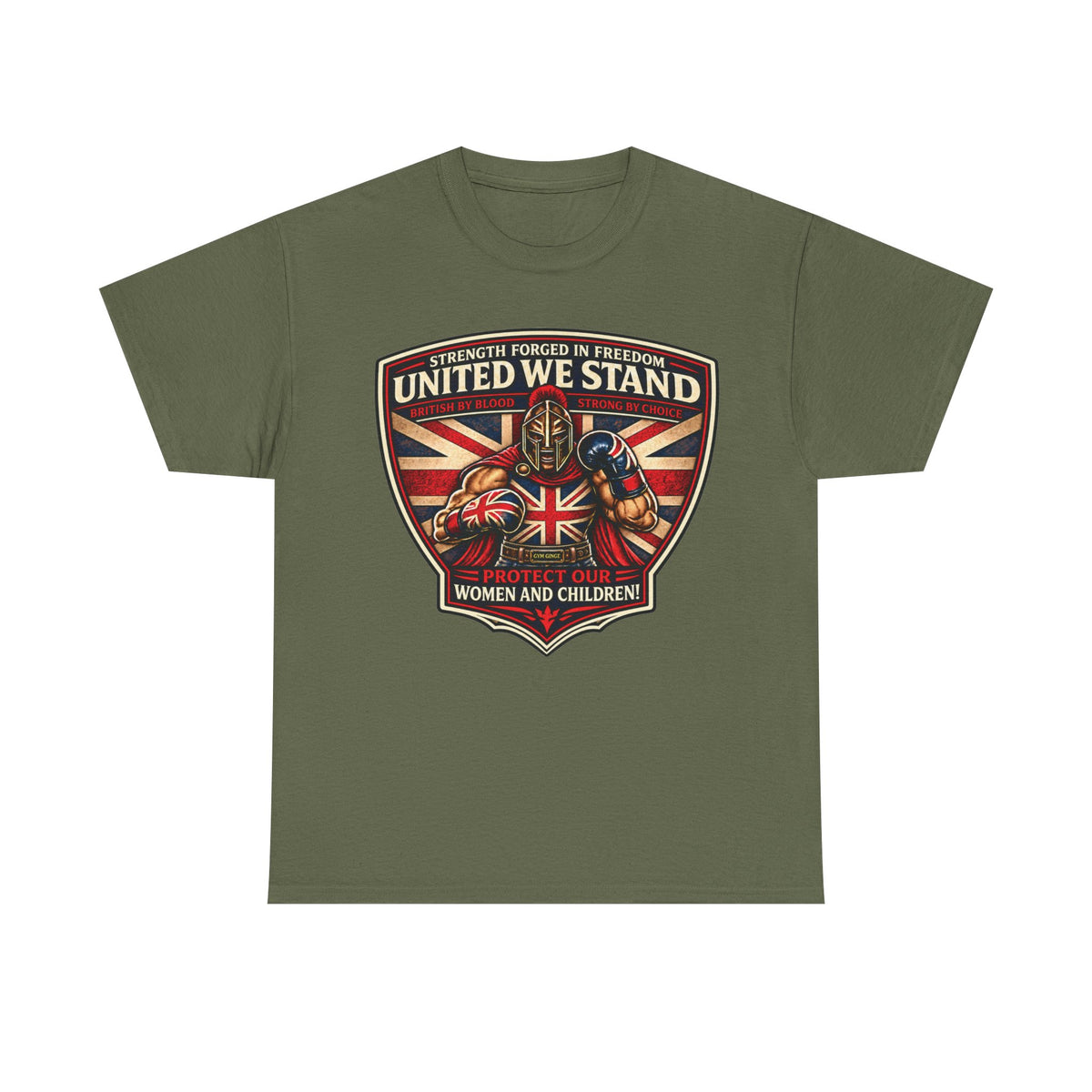 Gym Ginge product media | GG|Military Green|Image Front|V1