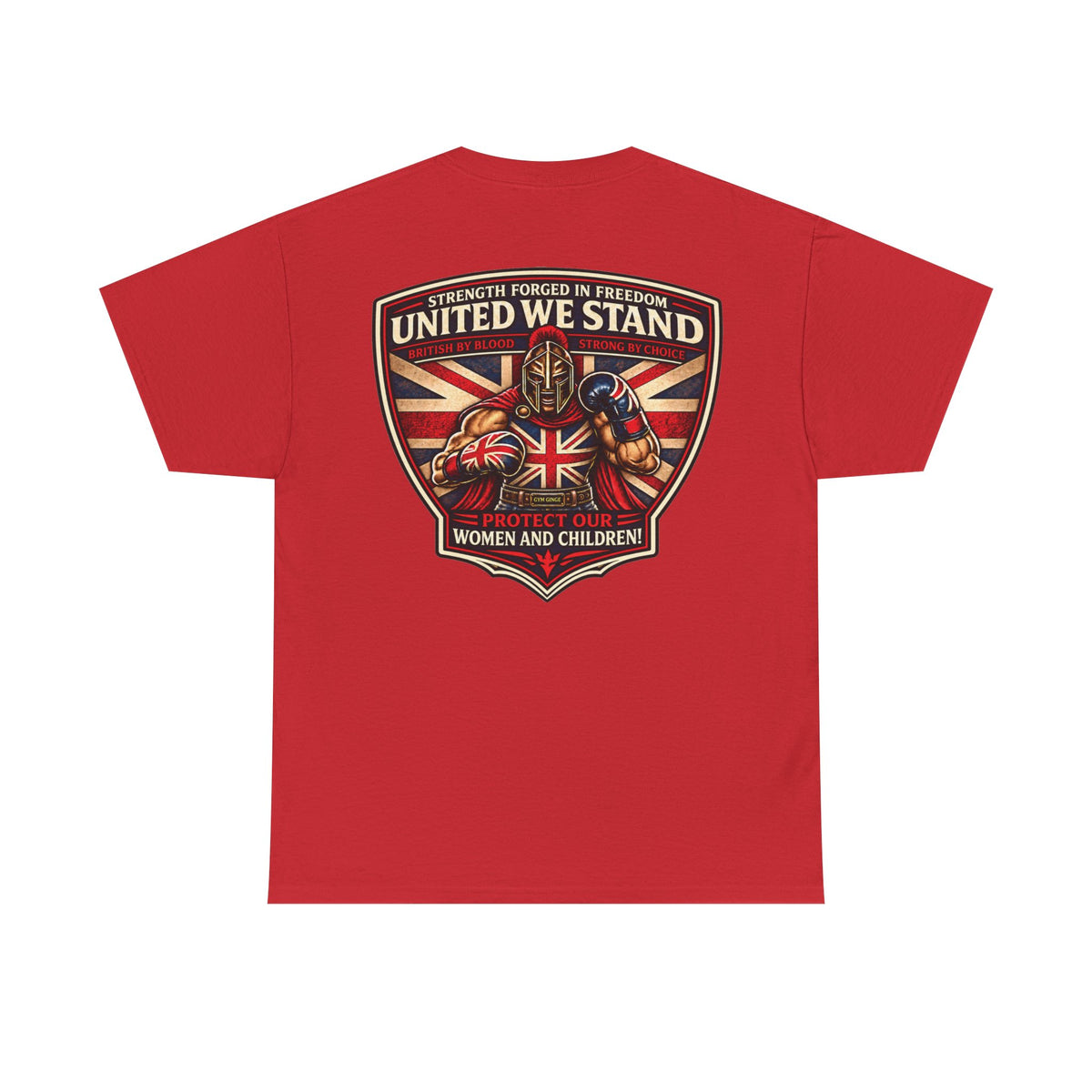Gym Ginge product media | GG|Red|Image Rear|V1