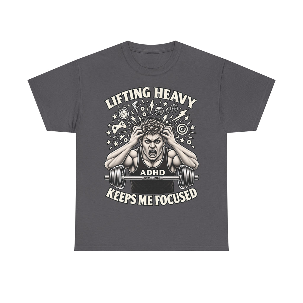 Gym Ginge product media | GG|Charcoal|ADHD Front Only|V1
