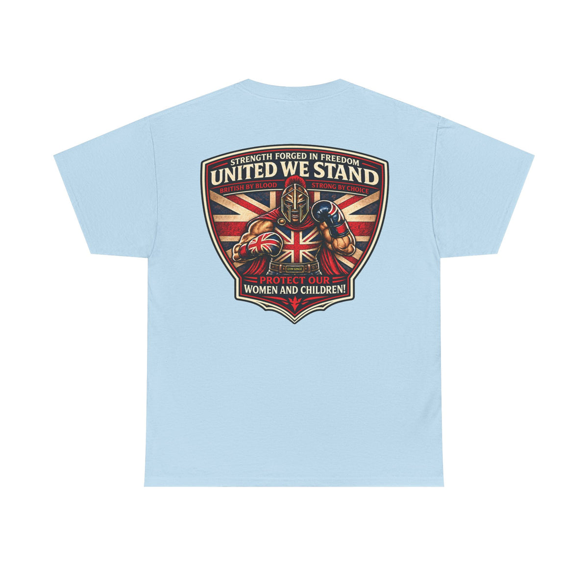 Gym Ginge product media | GG|Light Blue|Image Rear|V1