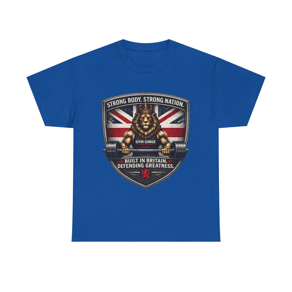 Gym Ginge product media | GG|Royal|Front Only|V1