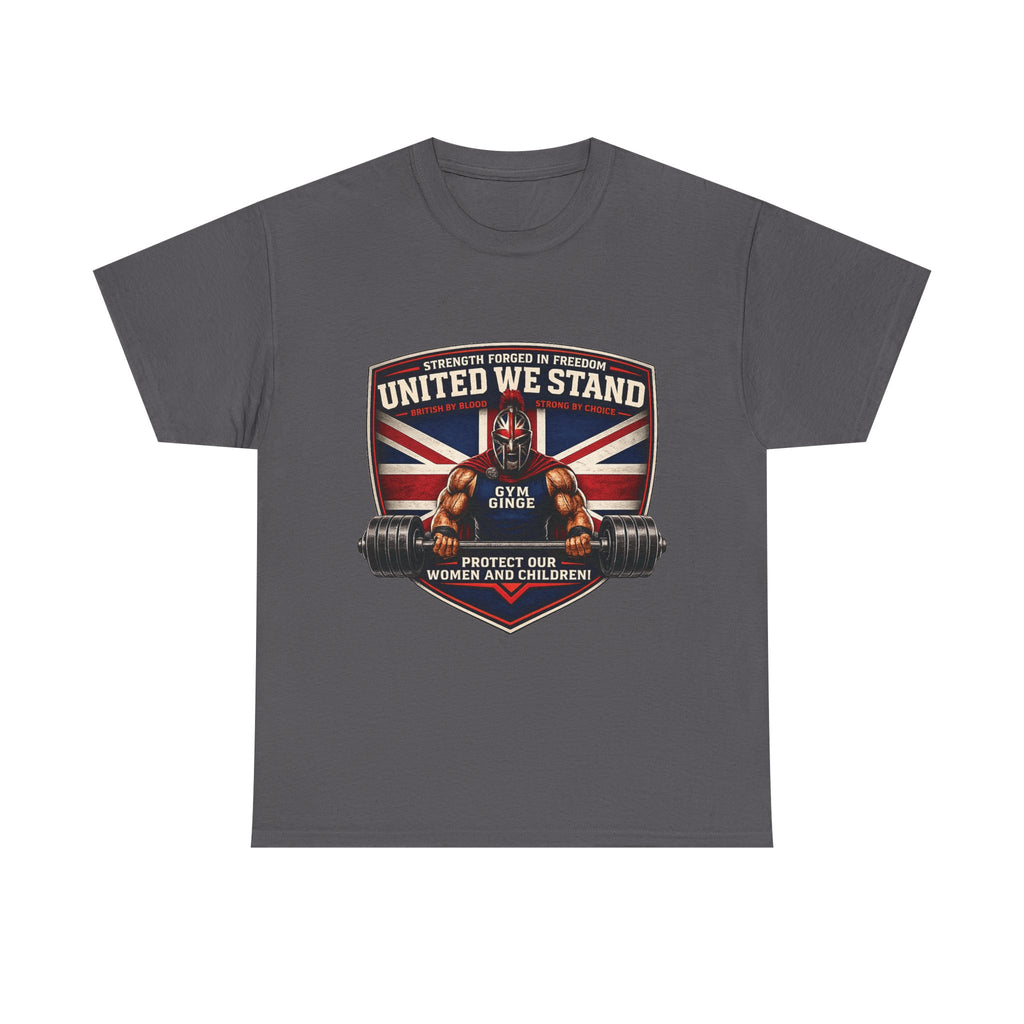 Gym Ginge product media | GG|Charcoal|Spartan Front Only|V1