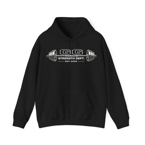 Gym Ginge product media | GG|Black|Strength Dept. Front|V1