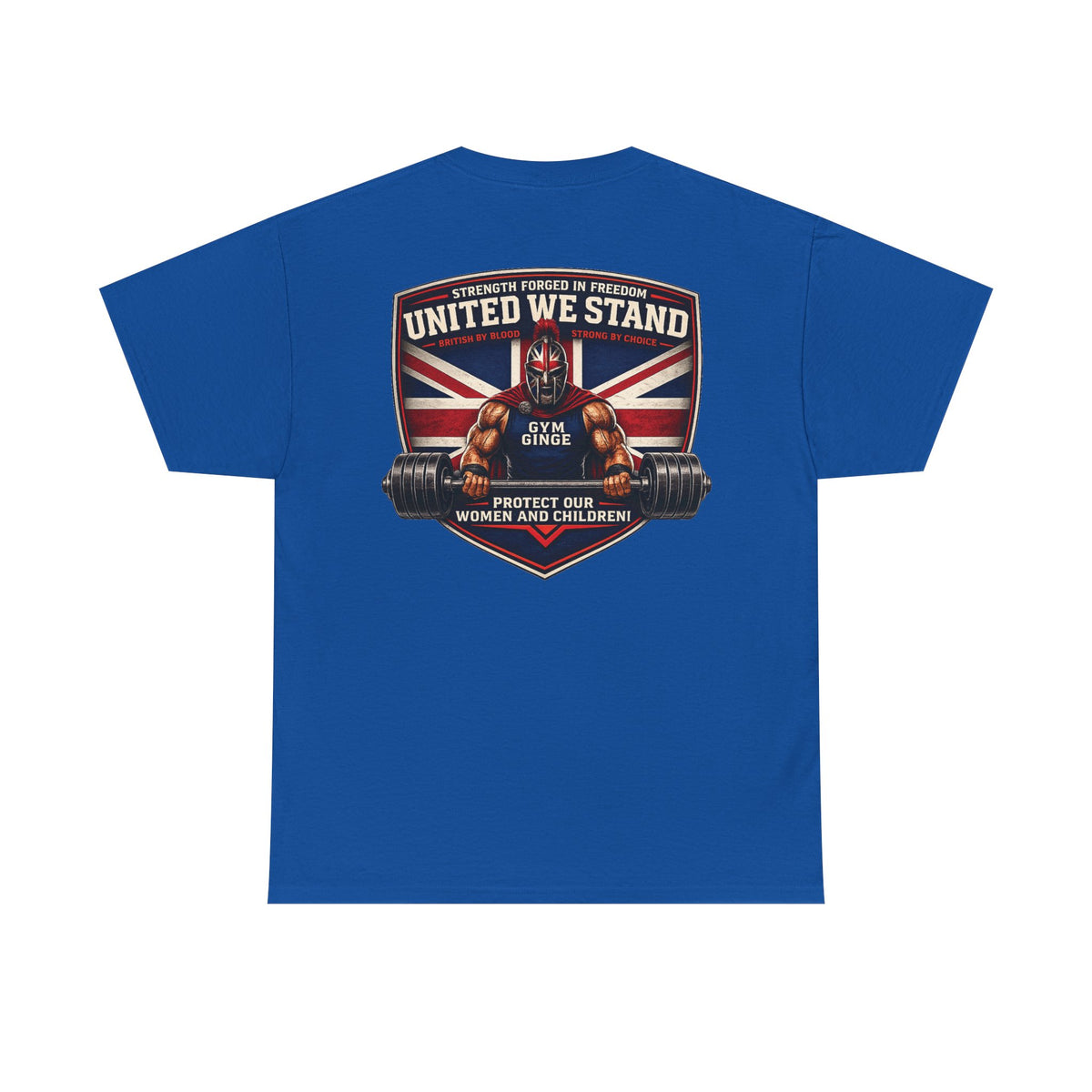 Gym Ginge product media | GG|Royal|Spartan Rear Only|V1