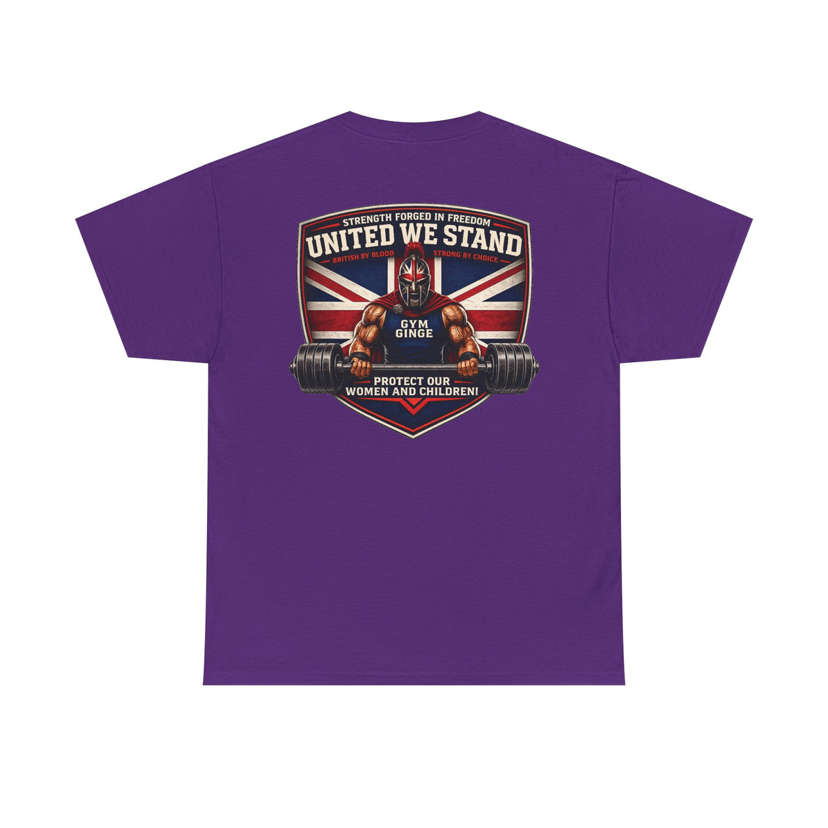 Gym Ginge product media | GG|Purple|Spartan Rear Only|V1