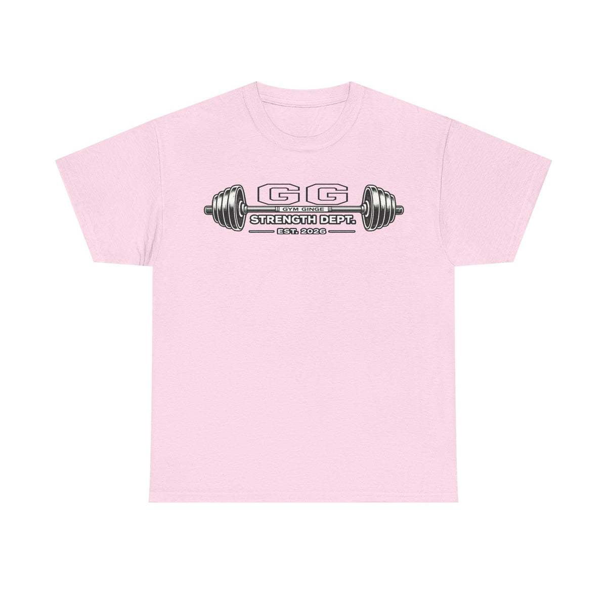 Gym Ginge product media | GG|Light Pink|Strength Dept. Barbell Front|V1