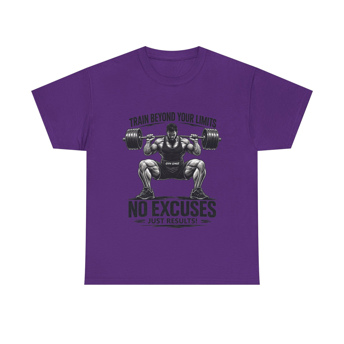 Gym Ginge product media | GG|Purple|Beyond Limits Front Only|V1
