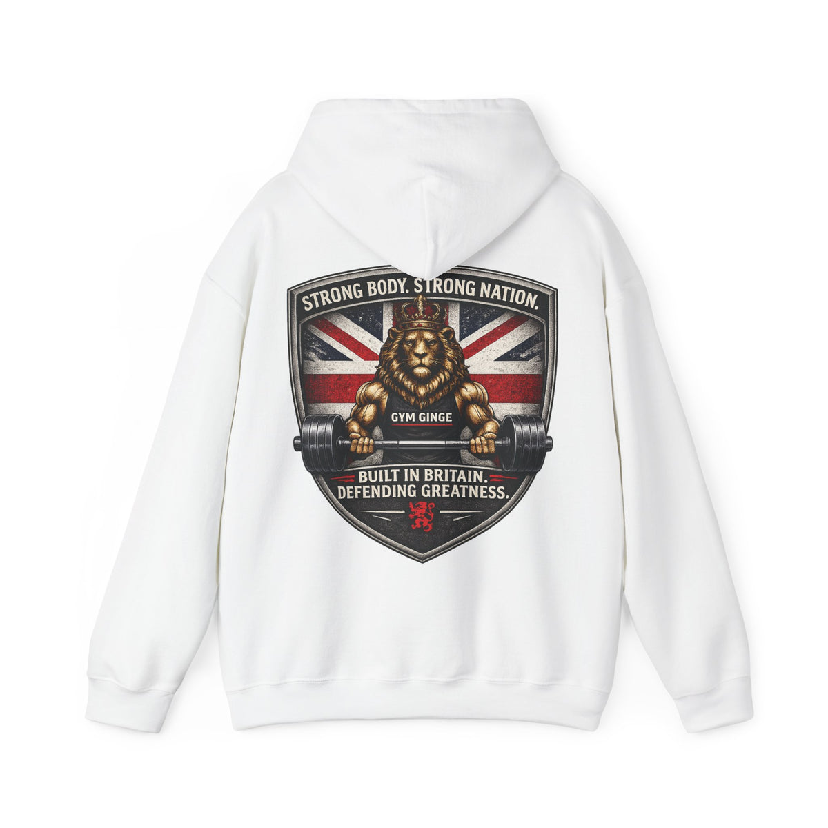 Gym Ginge product media | GG|White|No Logo|V1