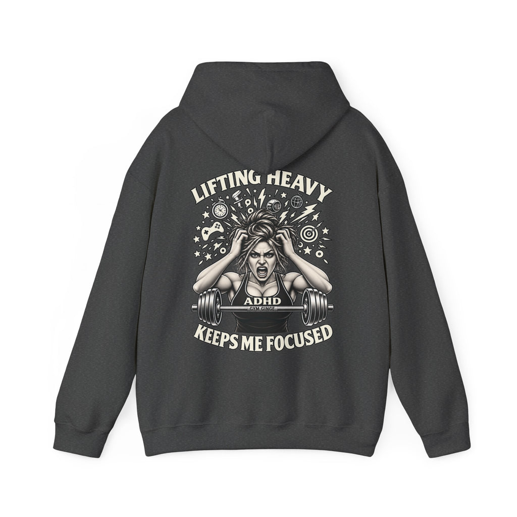 Dark Heather product view | GG|Dark Heather|Strength Dept Front|V2