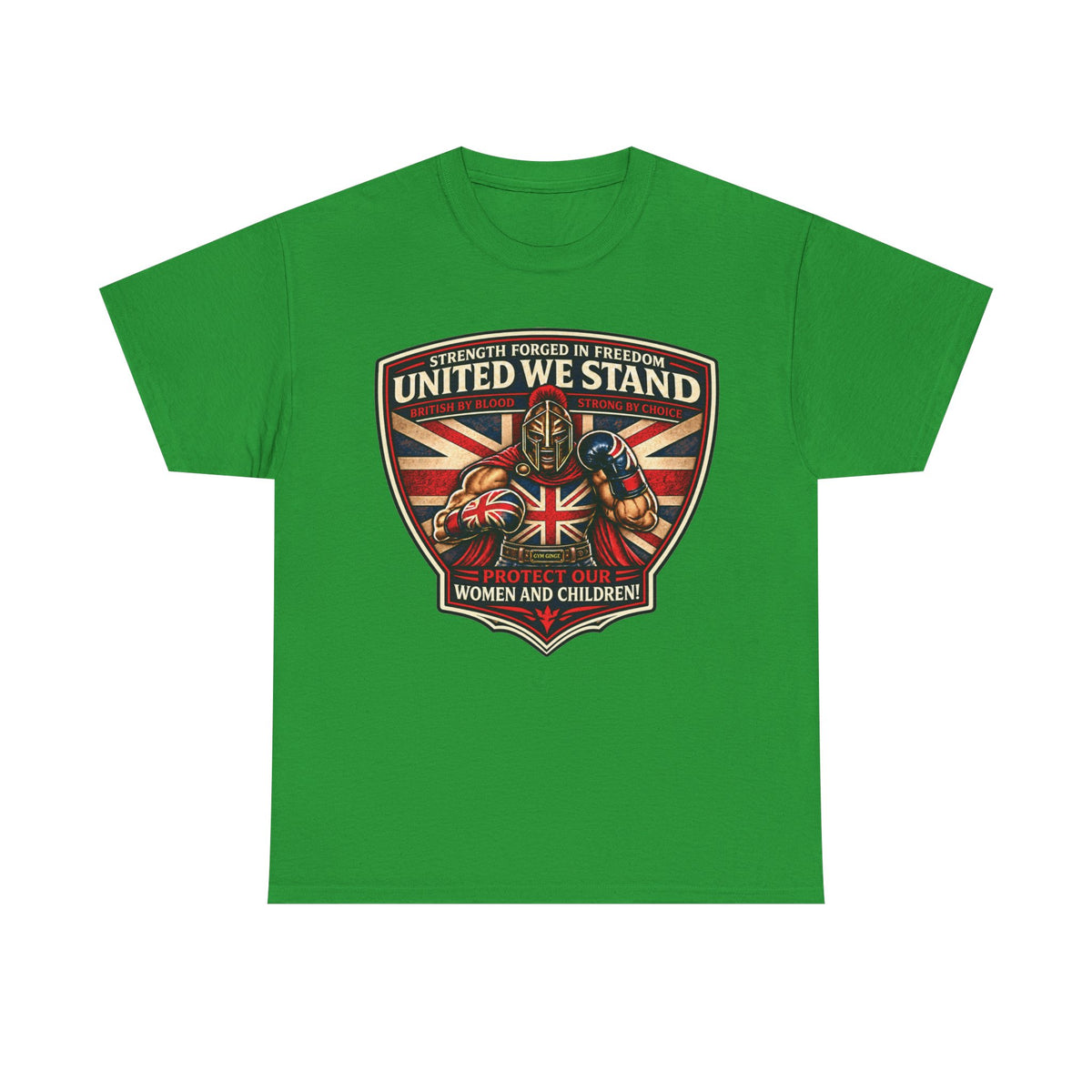 Gym Ginge product media | GG|Irish Green|Image Front|V1