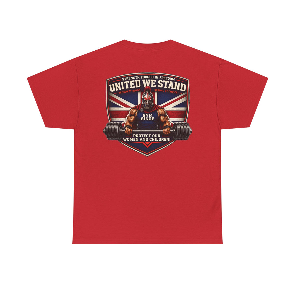 Gym Ginge product media | GG|Red|Spartan Rear Only|V1