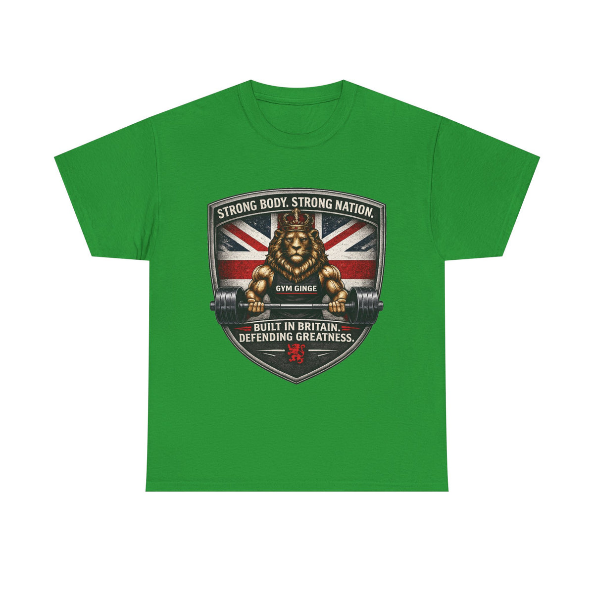 Gym Ginge product media | GG|Irish Green|Front Only|V1