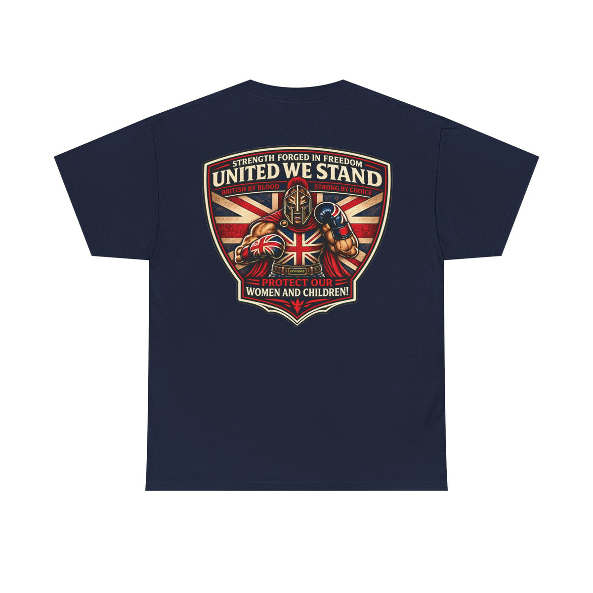 Gym Ginge product media | GG|Navy|Image Rear|V1
