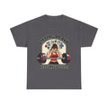 Gym Ginge product media | GG|Charcoal|Ladies ADHD Lifting V2 - Front Only T-Shirt|V1