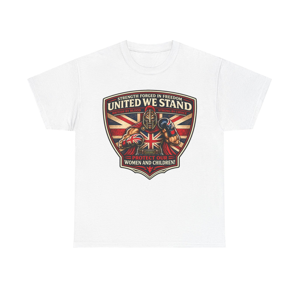 Gym Ginge product media | GG|White|Image Front|V1